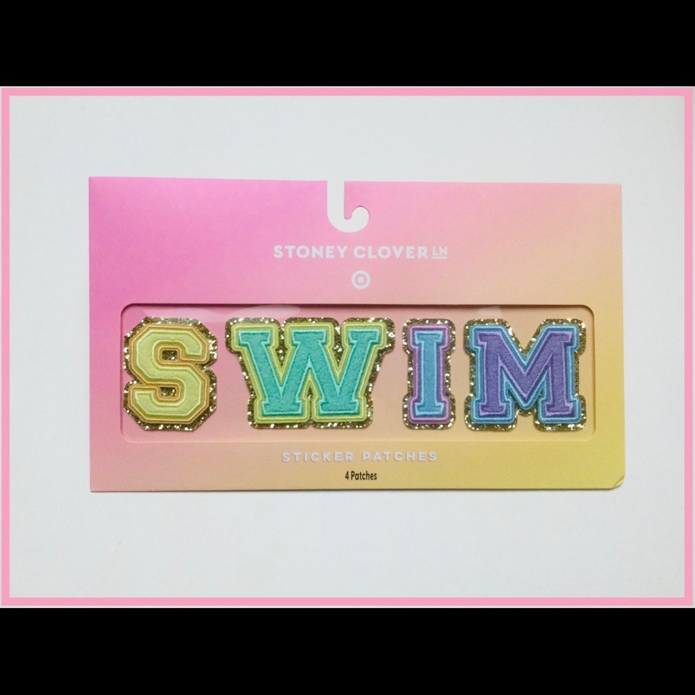 STONEY CLOVER LANE x TARGET STICKER PATCH “SWIM”